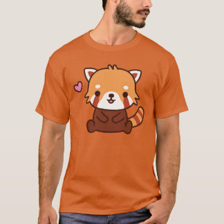 Cute Little Red Panda T Shirt