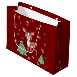 Cute Little Reindeer Gift Bag