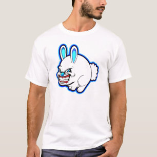 Cute Little Rosa Apple bunny (blått) T Shirt