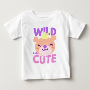 Cute Little Rosa Lioness Vild and Cute Tee