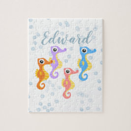 Cute Little Seahorse Pussel