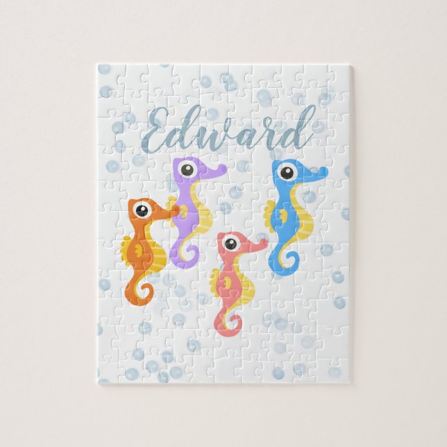 Cute Little Seahorse Pussel (Vertikal)