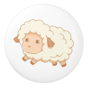 Cute Little Sheep Knopp