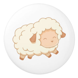 Cute Little Sheep Knopp