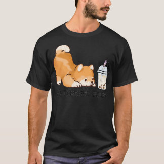 Cute Little Shiba behöver mer Boba T Shirt