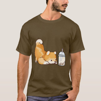Cute Little Shiba Kärlek Boba T Shirt