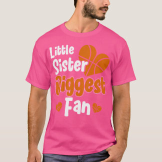 Cute Little Sister Basketball Jag är hans största T Shirt