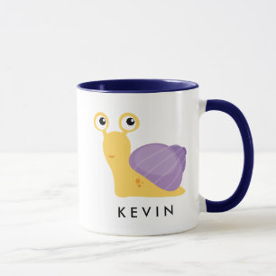 Cute Little Snigel Personlig Mugg