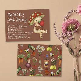 Cute Little Sprout Books for Baby Shower Request Tilläggskort