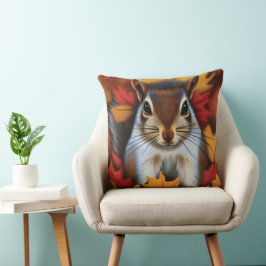 Cute Little Squirrel Dekorativ kudde