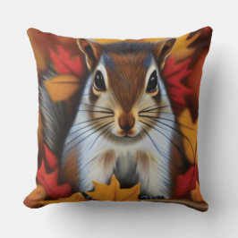 Cute Little Squirrel Dekorativ kudde