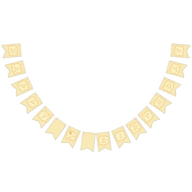 Cute Little Star första födelsedag Vimplar (Alla)