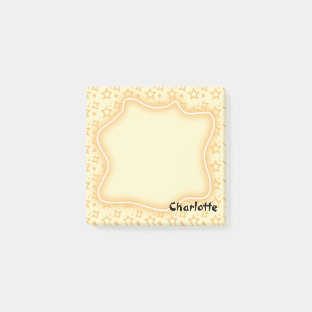 Cute Little Stars Post-it Notes (Framsida)
