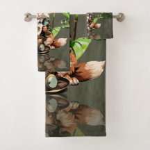 Cute Little steampunk fox