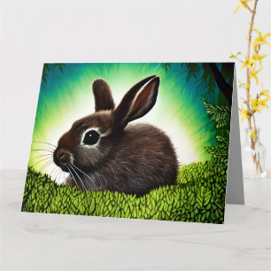 Cute Little Storybook Bunny Kort