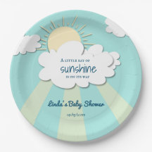Cute Little Sunshine Gender Neutral Baby Shower