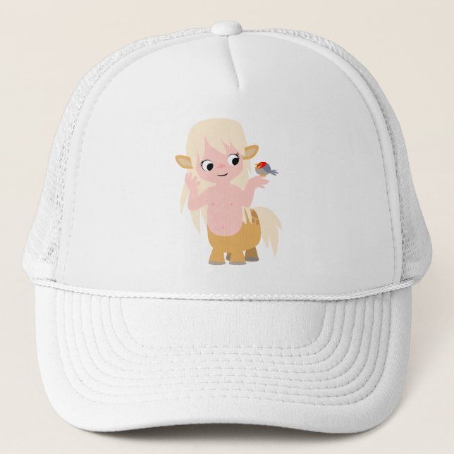 Cute Little Tecknad Centauress Hat Keps (Framsida)