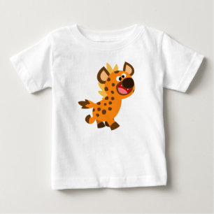 Cute Little Tecknad Hyena Baby T-Shirt