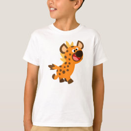 Cute Little Tecknad Hyena Children T-Shirt