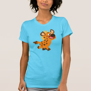 Cute Little Tecknad Hyena Women T-Shirt