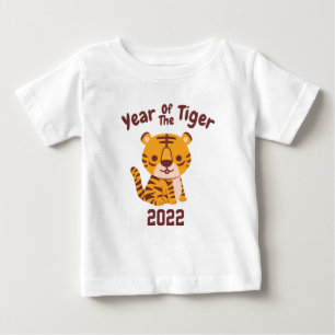 Cute Little Tiger, år för Tiger Baby T-Shirt
