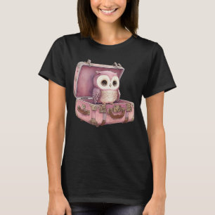 Cute Little Uggla Valetines Animal Kärlek 10 T Shirt