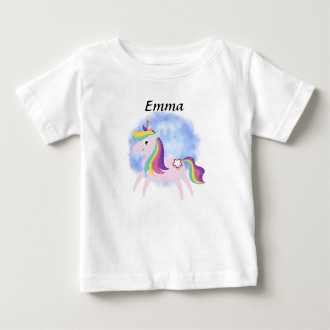 Cute little unicorn  t shirt (Framsida)