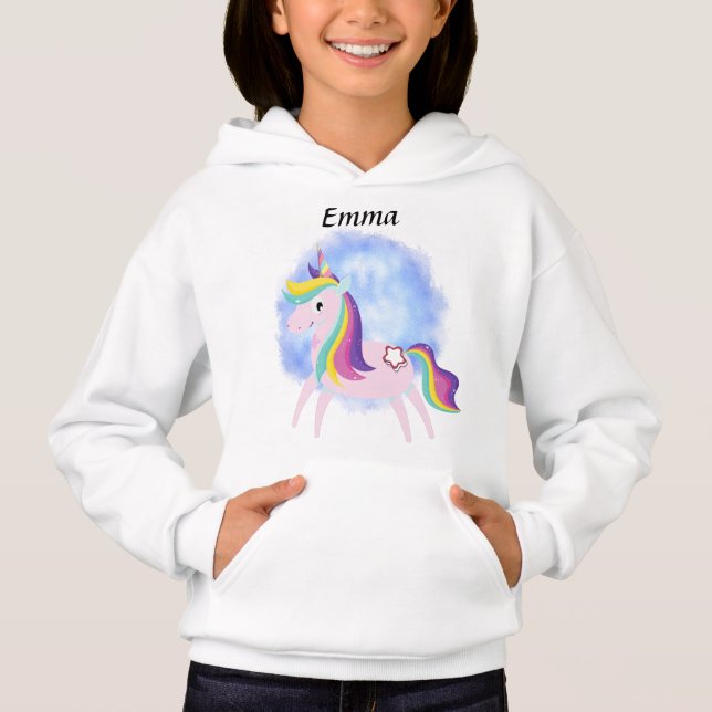 Cute little unicorn  t shirt (Framsida)