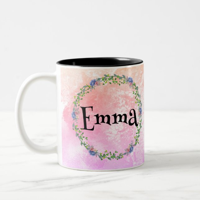 Cute little unicorn  Två-Tonad mugg (Vänster)