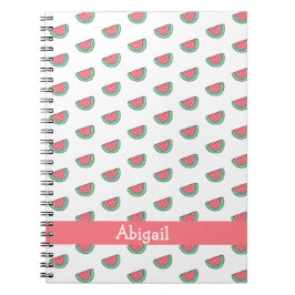 Cute Little Watermelons Mönster- Kids Anteckningsbok