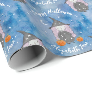 Cute Little Witch Children's Halloween Gift Presentpapper