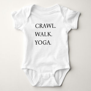 Cute Little Yoga Buddy Namaste Baby Shower Gift T Shirt