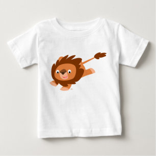 Cute Live Tecknad Lejon Baby T-shirt