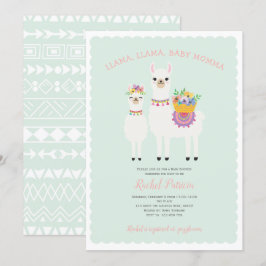 Cute, Llama babydusch Inbjudningar