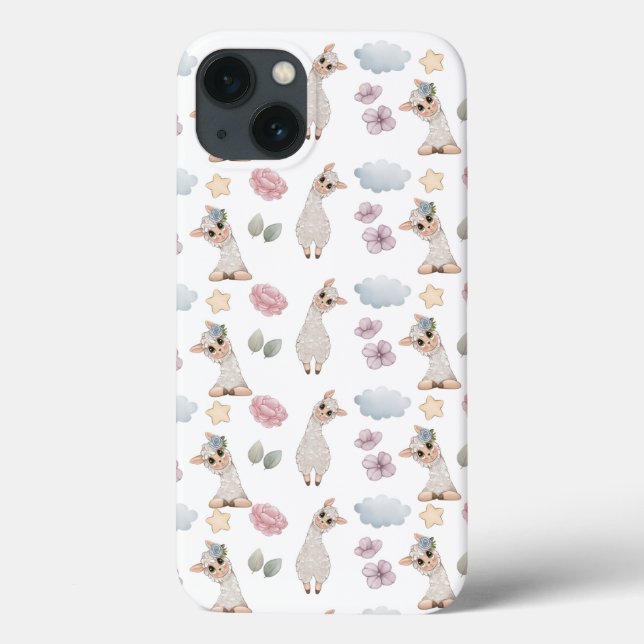 CUTE LLAMA Case-Mate iPhone case (Baksida)