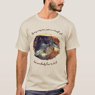 Cute Llama för kute humant T Shirt