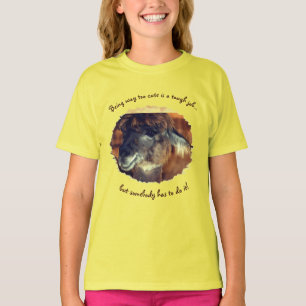 Cute Llama för kute humant T Shirt