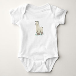 Cute Llama Illustration - Lugn Llama - Adworthy oc T Shirt