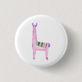 Cute llama-knapp, stift knapp
