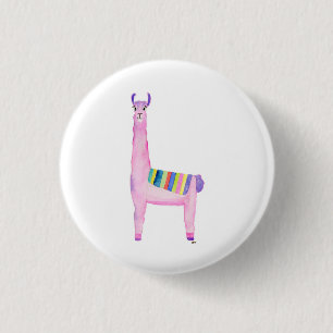 Cute llama-knapp, stift knapp