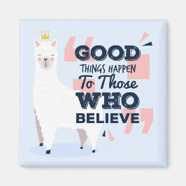 Cute Llama Magnet