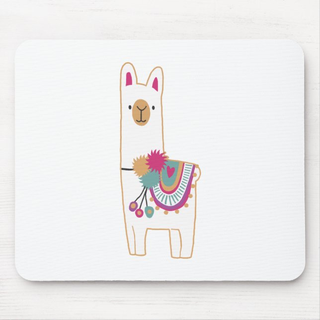 Cute llama musmatta (Framsidan)