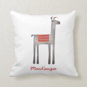 Cute Llama Personlig Kudde