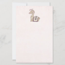 Cute Llama Princess Wearing a Krona