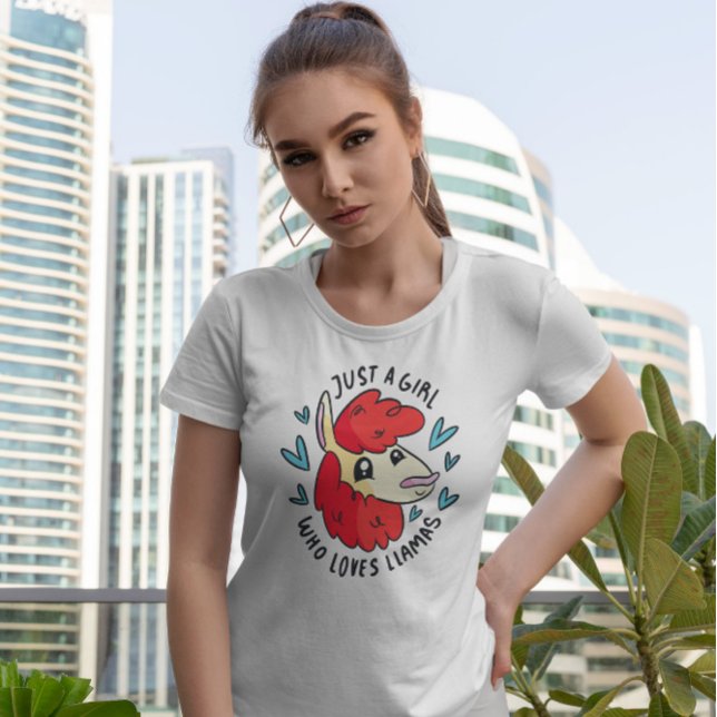 Cute Llama Quote T Shirt (Skapare uppladdad)