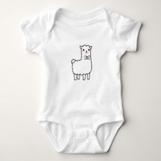 Cute LLama-Tecknad T Shirt