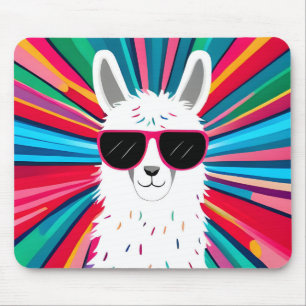 Cute Llama Wearing Coola Sunglass Musmatta