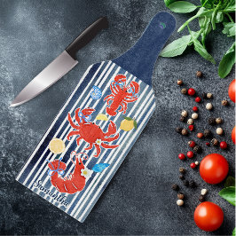 Cute lobster crab lemons crustaceans striped long