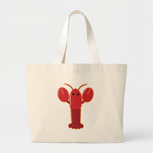 Cute Lobster Jumbo Tygkasse (Framsidan)