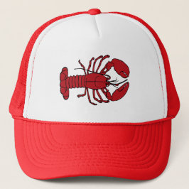 Cute Lobster Nautical truckerkeps